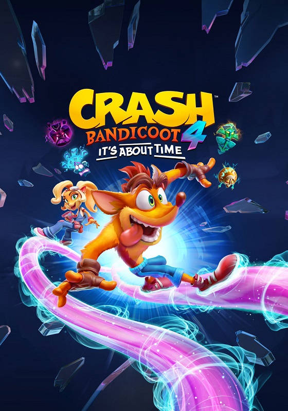 Обложка игры Crash Bandicoot 4: It’s About Time