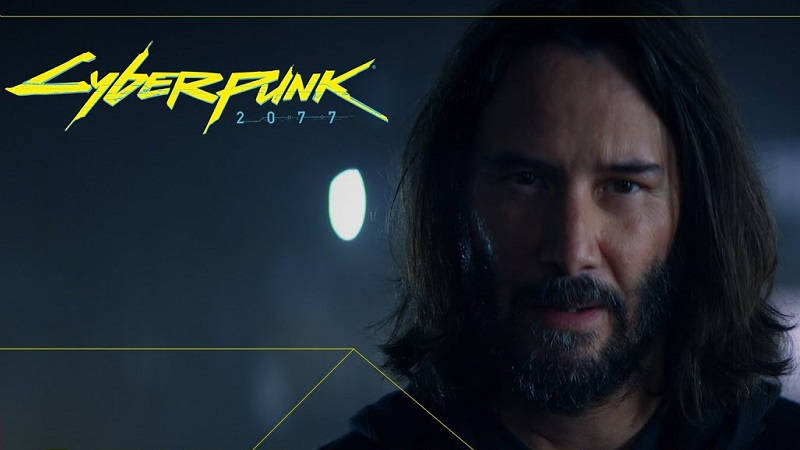 Рекламный ролик Cyberpunk 2077 с Киану Ривзом под трек Билли Айлиш «Bad Guy»