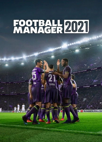 Обложка игры Football Manager 2021
