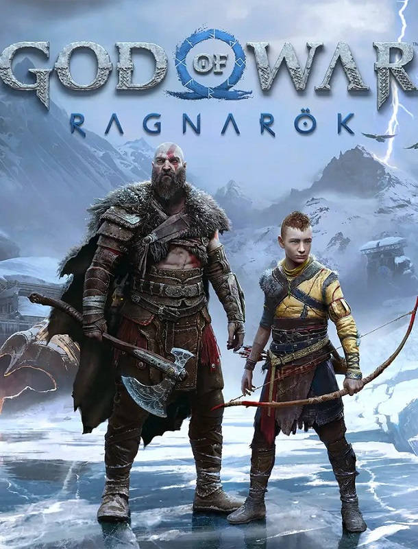 Обложка игры God Of War Ragnarok