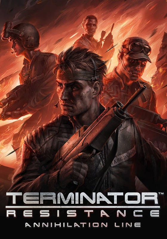 Обложка игры Terminator: Resistance — Annihilation Line