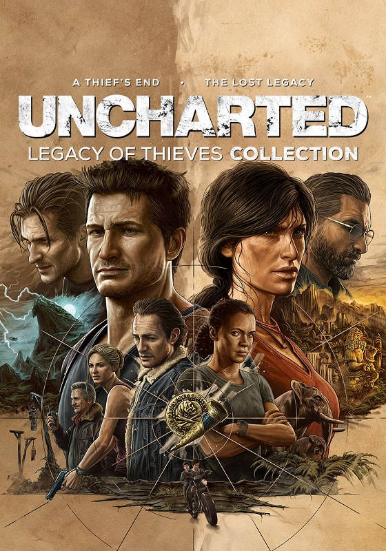 Обложка игры Uncharted: Legacy of Thieves Collection