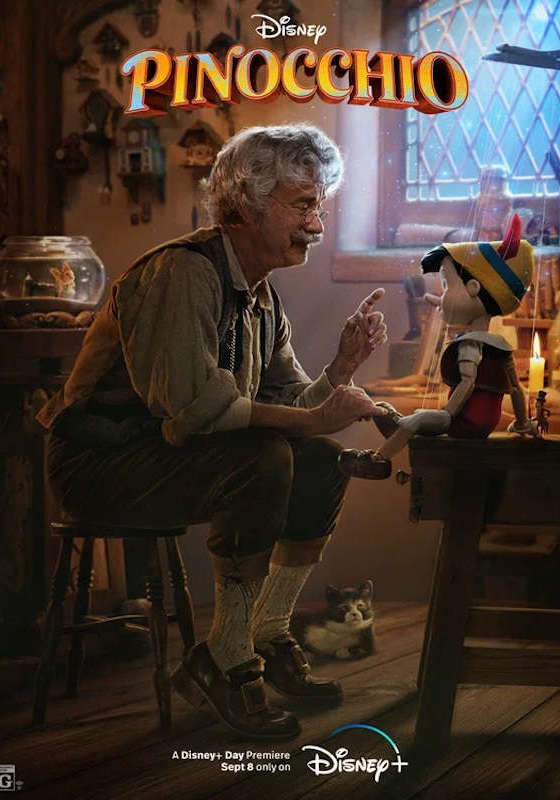 Обложка фильма Пиноккио