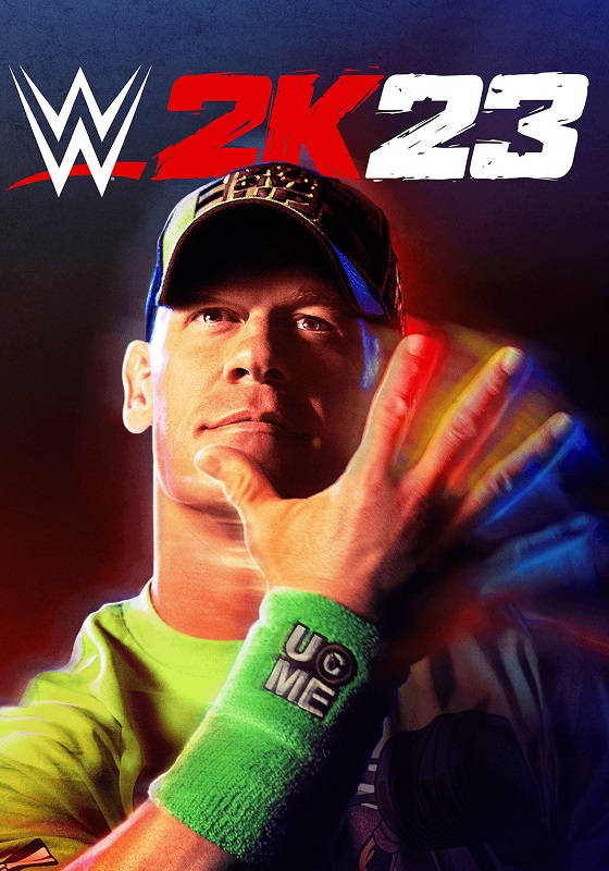 Обложка игры WWE 2K23
