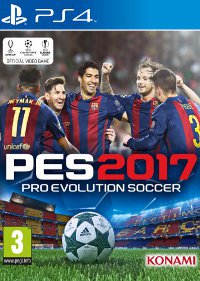Игра Pro Evolution Soccer 2017 Обложка игры Pro Evolution Soccer 2017