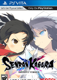 Обложка игры Senran Kagura Shinovi Versus
