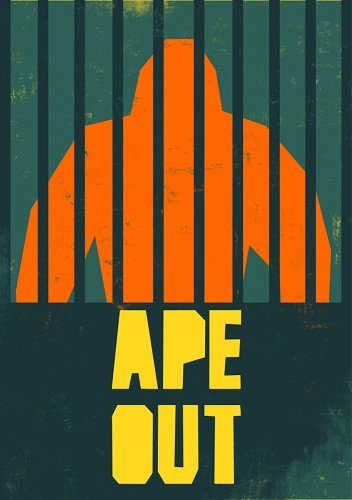 Игра Ape Out Обложка игры Ape Out