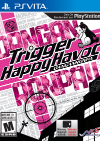 Игра Danganronpa: Trigger Happy Havoc Обложка игры Danganronpa: Trigger Happy Havoc