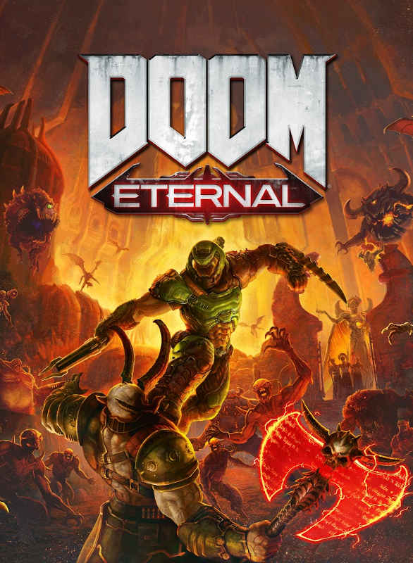 Игра DOOM Eternal Обложка игры DOOM Eternal