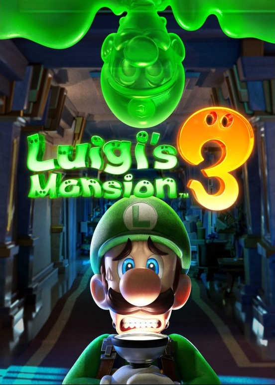 Обложка игры Luigi’s Mansion 3