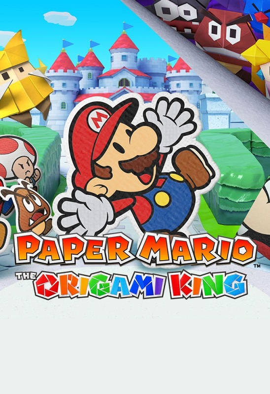 Игра Paper Mario: The Origami King Обложка игры Paper Mario: The Origami King