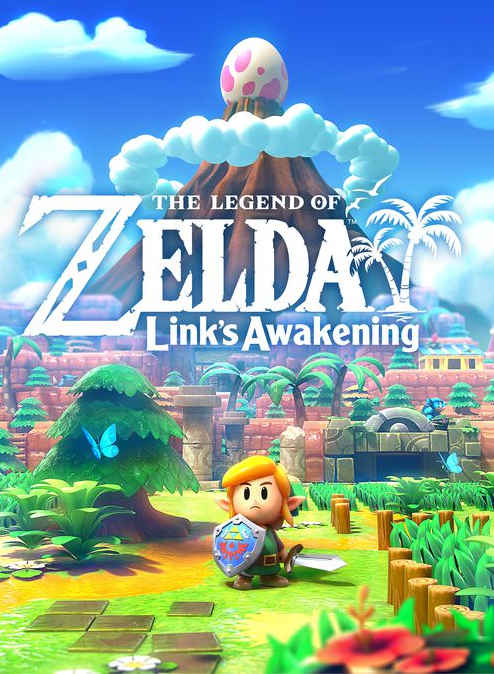Обложка игры The Legend of Zelda: Link’s Awakening